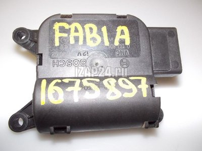 Моторчик заслонки отопителя Skoda Fabia (2007 - 2015)