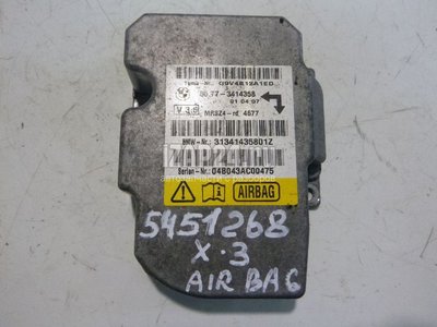 65773414358 Блок управления AIR BAG BMW X3 E83 (2004 - 2010)