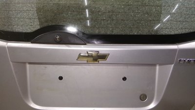 НАКЛАДКА ПОДСВЕТКИ НОМЕРА ХБ , СЕРЕБРО , БЕЗ ПОДСВЕТОК CHEVROLET AVEO 2009