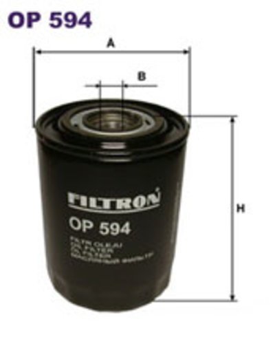 OP594 filtron масляный фильтр fiat ducato opel renault