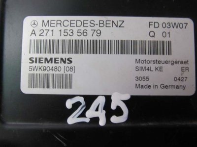 Блок управления двигателем Mercedes E W211 2003