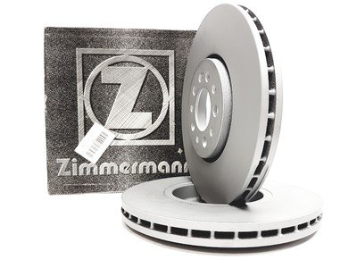 100.1235.20 zimmermann тормозные диски передние audi a3 8l1 a1 8x1 288мм