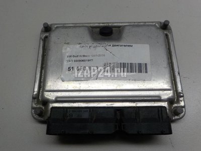 038906019AT Блок управления двигателем VAG Golf IV/Bora (1997 - 2005)