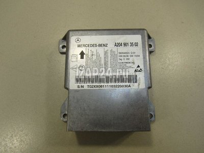 2049013502 Блок управления AIR BAG Mercedes Benz GLK-Class X204 (2008 - 2015)