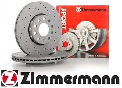 250 диски zimmermann спорт спереди - форд fusion пума