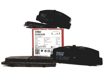 GDB3088 trw колодки торм задн mazda 6 626 premacy 323 vi сзади