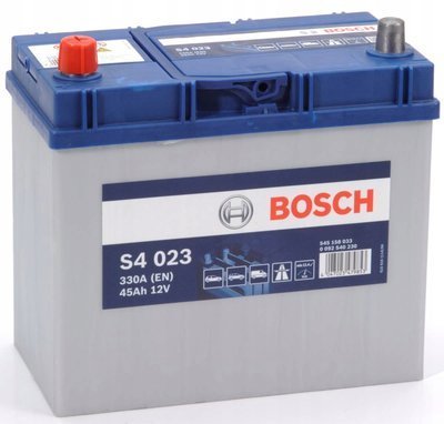 S4023 аккумулятор bosch s4 45ah 330a п + japan в - ва