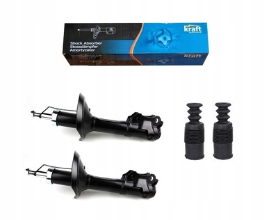 4000260 амортизатор передние 2шт seat ibiza 3 cordoba + отбойник крафт