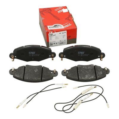 GDB1449 колодки тормозные trw citroen c5 ii break спереди