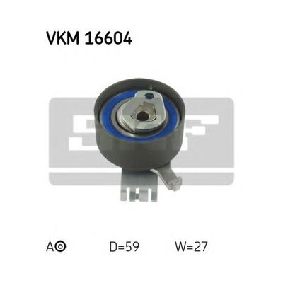VKM16604 натяжной ролик ремень грм skf renault , volvo