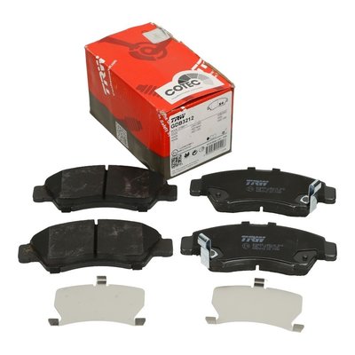 GDB3212 колодки тормозные trw honda логотип спереди