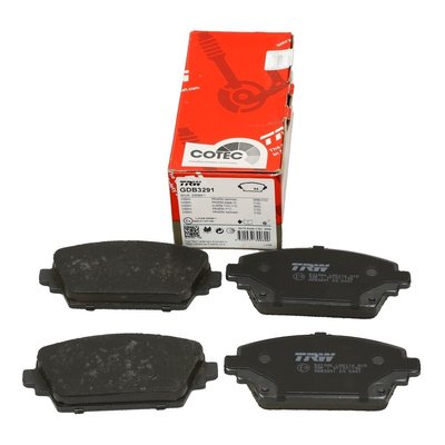 GDB3291 колодки тормозные trw nissan almera tino вперед