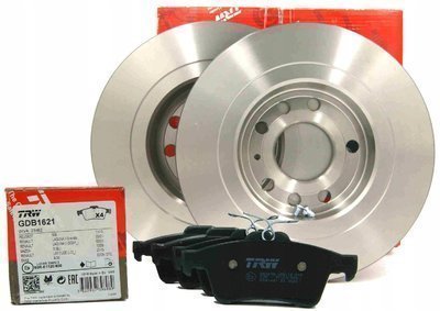 DF4266GDB1621 trw диски + колодки задние для saab 9 - 3 278мм