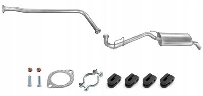 21.30321.09 renault clio 1.2 1.9 d 90 - 98 труба глушитель выхлопных газов конечный