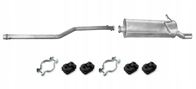 04.32304.299 citroen xsara пикассо 2.0 hdi 02 - 03 труба + глушитель