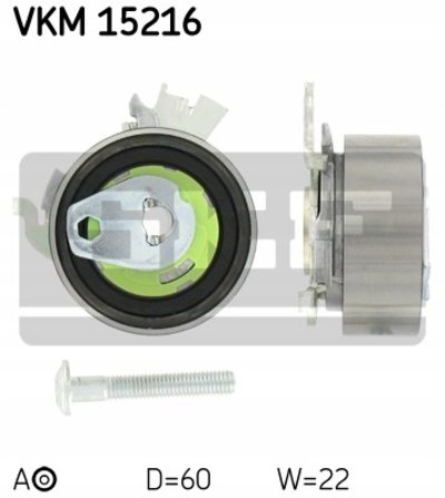 VKM15216 натяжной ролик opel astra f classic