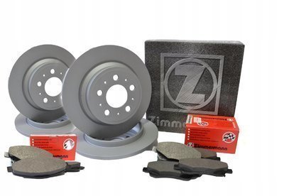 24537.160.1 zimmermann диски + колодки п + т - форд mondeo 4 mk4