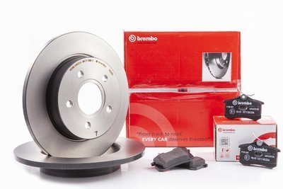 08 тормозные колодки brembo , задние - peugeot boxer ii - 2000