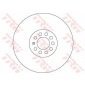 DF4064 диски торм передние trw seat ibiza 4 1.9 tdi r