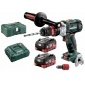 Дрель - шуруповерт metabo sb 18 ltx bl q и 2x5 , 5а