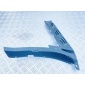 3B9807393C Кронштейн заднего бампера Volkswagen Passat B5 2004