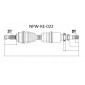NPWRE022 renault 8200687740 привод правый kangoo 1.5dci 1.6