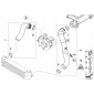 11617801206 bmw уплотнитель провода турбины e90 e46 e60 m47