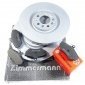 100.3321.20 zimmermann тормозные диски 330 мм , колодки задние audi a6 c6 3.0