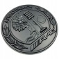 AF65BL amg мерседес эмблема значек логотип 65 мм чёрный
