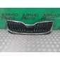 5E0853653C041 решетка радиатора Skoda Octavia 3 A7 (5E) 2017-2020 , 5E0853653C