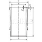 439WN0401 втулка цилиндра mahle 439 вн 04 01