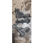 4a0807484a Кронштейн крепления бампера заднего Audi A6 C4 (S6,RS6) 1996 ,4a0807253