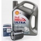 F026407025 фильтр масляный + масляный shell 5w30 4l hyundai i10 ii