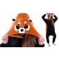 Панда красная piżama kigurumi onesie s 146 - 154 см