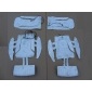 4L09635554L0963557 коврик нагрева сиденья комплект audi q7 4l