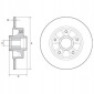 BG9230RSC диск тормозной delphi