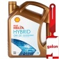 550056725 shell helix hybrid 0w20 5l масляный моторное
