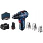 0615990M4E bosch gsr 12v - 30 wiertarko - wkrętarka 2x gba 12v 2 , 0ah + зарядное устройство + wiertła