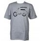 t - shirt симпсон grau schwalbe basic koszulka л