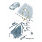8U0833721A уплотнитель дверь внутренних audi q3 aso