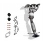 PAM1091033VolvoS40 Volvo S40 II 1.8 2.0 B4184S11 (2004 - 2012) KATALIZATOR OE 4M515G232BA KAT