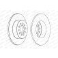 DDF1224C Tarcza hamulcowa PREMIER Coat disc