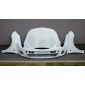1160074 капот крышка двигателя opel corsa d рестайлинг цвет белый z474 y474 474 06 - 14