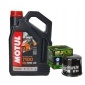 HF204 ZESTAW MOTOCYKLOWY MOTUL 7100 10W40 4L YAMAHA MT - 09 TRACER 900 15 - 22