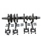 ARDOX52856 yamaha fzs600 fazer rj025 вал коленчатый шатун вкладыши