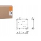NRF58384 радиатор двигателя nrf 164000y060 1640047100 164004