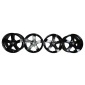 4× колесо алюминиевая dezent nissan qashqai ii 2 j11 x - trail t32 juke leaf 7.5 