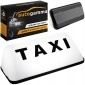 Lampa TAXI LED Kogut z Magnesem Ledowa Zapalniczka Kolor Biały фара такси светодиодный петух с magnesem ledowa зажигалка цвет белый