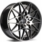 4× колесо алюминиевая carbonado crazy 8.5 