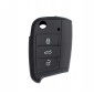 1517Trustom чехол на ключ пульт seat ibiza леон 3 skoda fabia 3 октавия iii superb 3